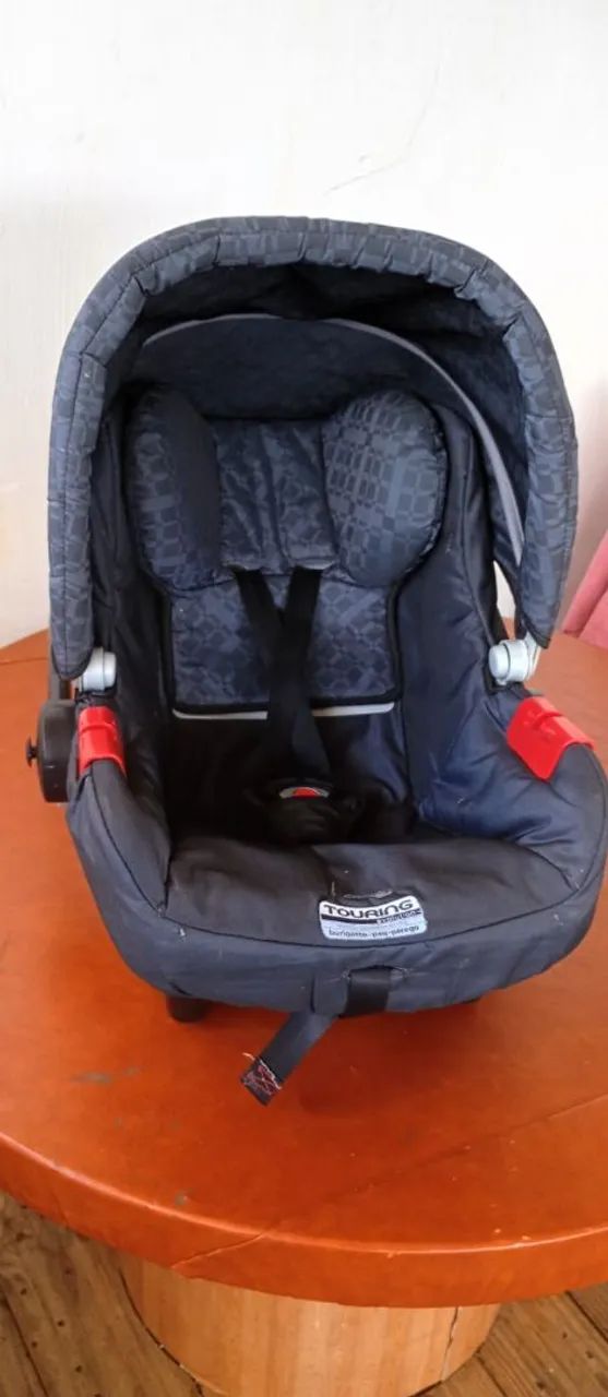 Bebê conforto bem conservada ,  acento elevado de brinde  - Foto 3