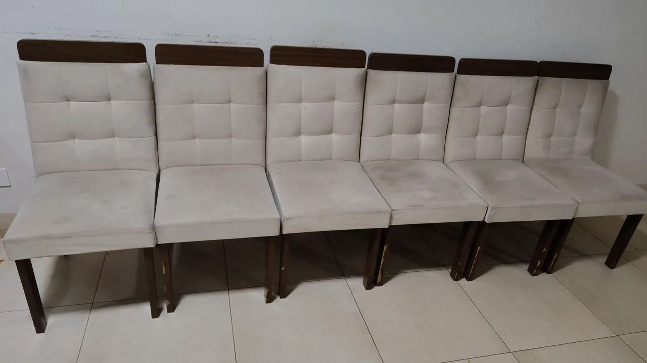Jogo mesa sala de jantar  com cadeiras  - Foto 5