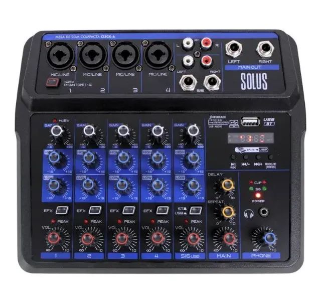 MESA DE SOM COMPACTA SOLUS CLICK-6