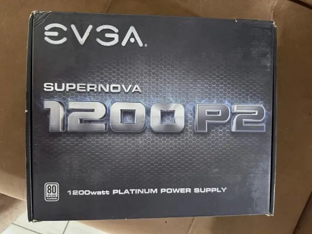 Fonte EVGA 1200w full modular 80+Platinum