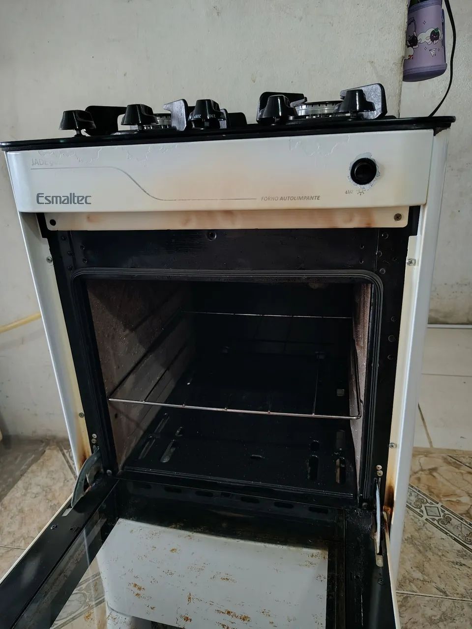 FOGÃO SUPER CONSERVADO - ENTREGO - Foto 5