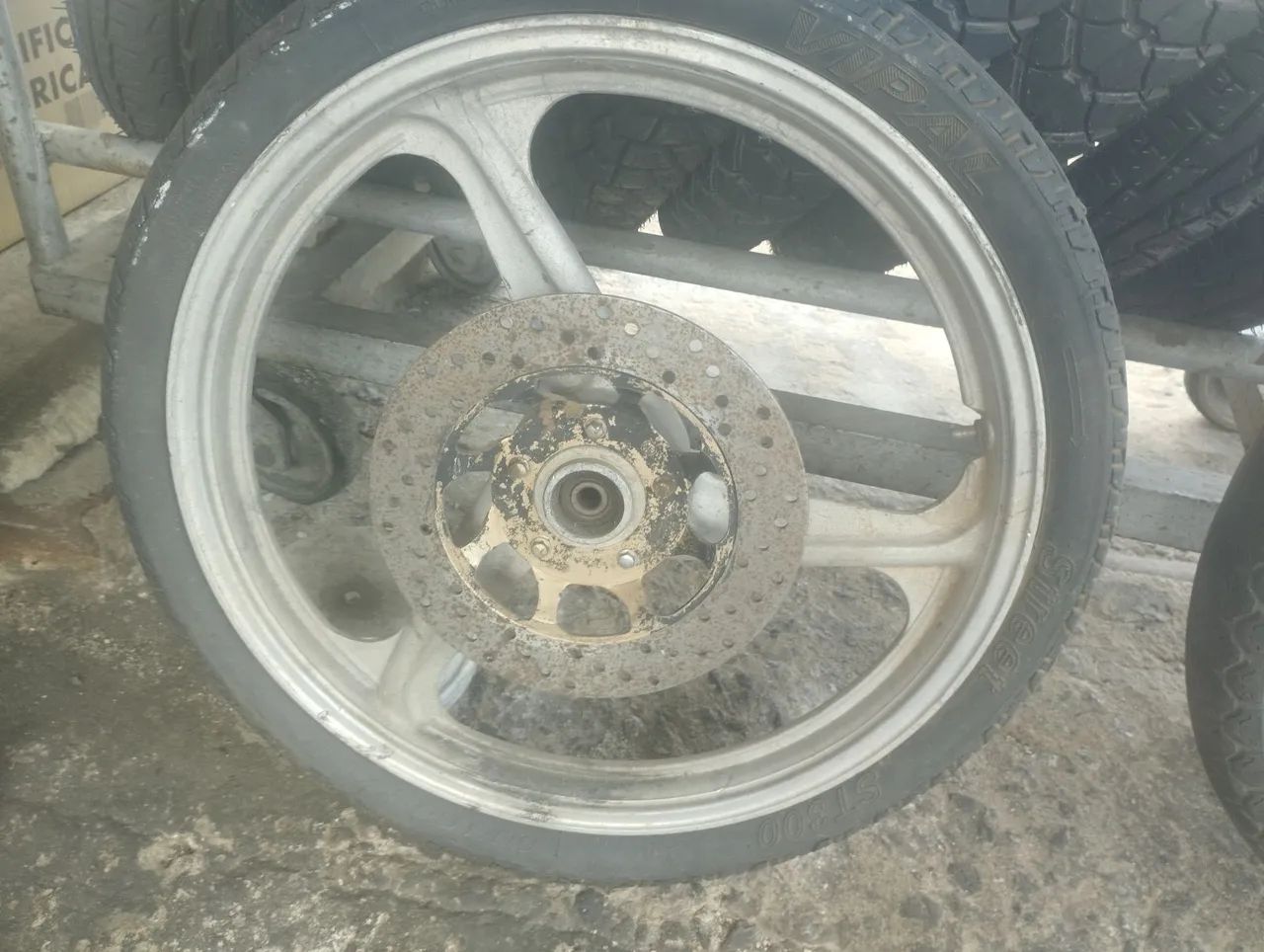 Rodas de liga leve dianteira de 50tinha