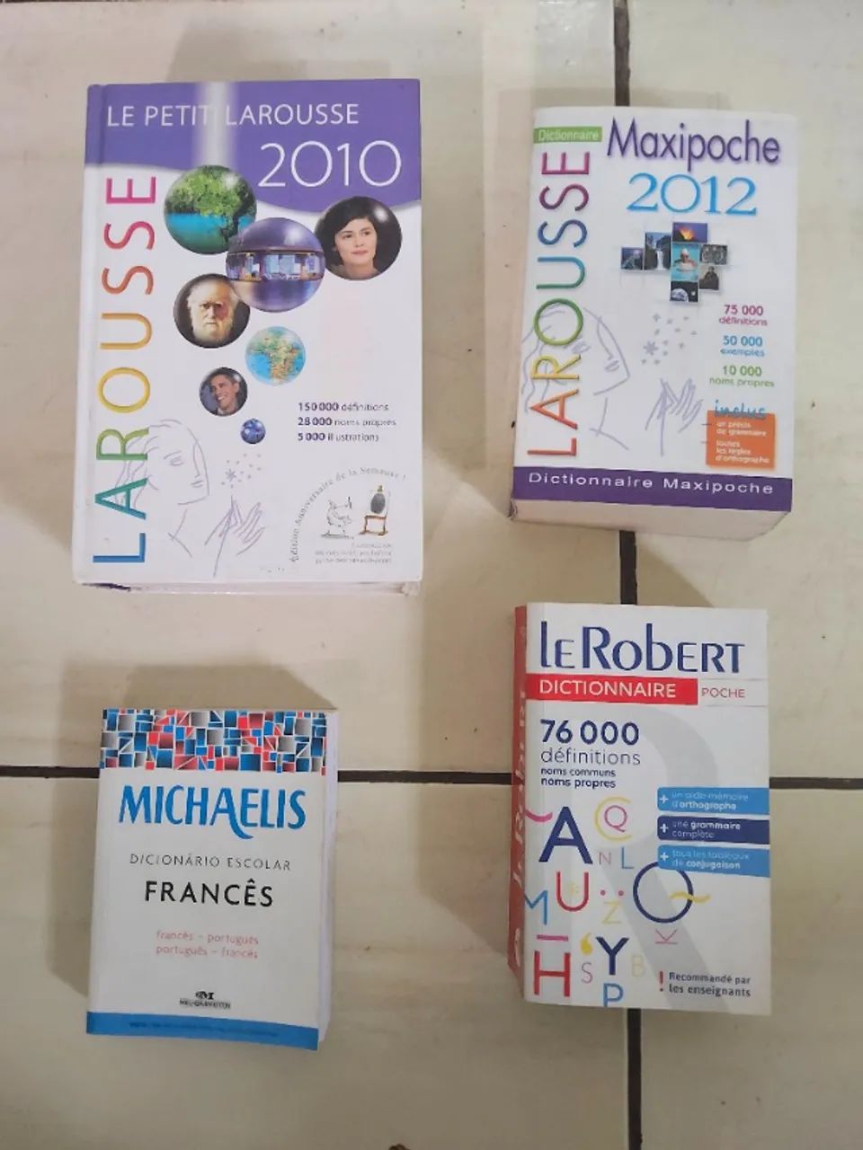 Lista de Dicionários de Francês à Venda