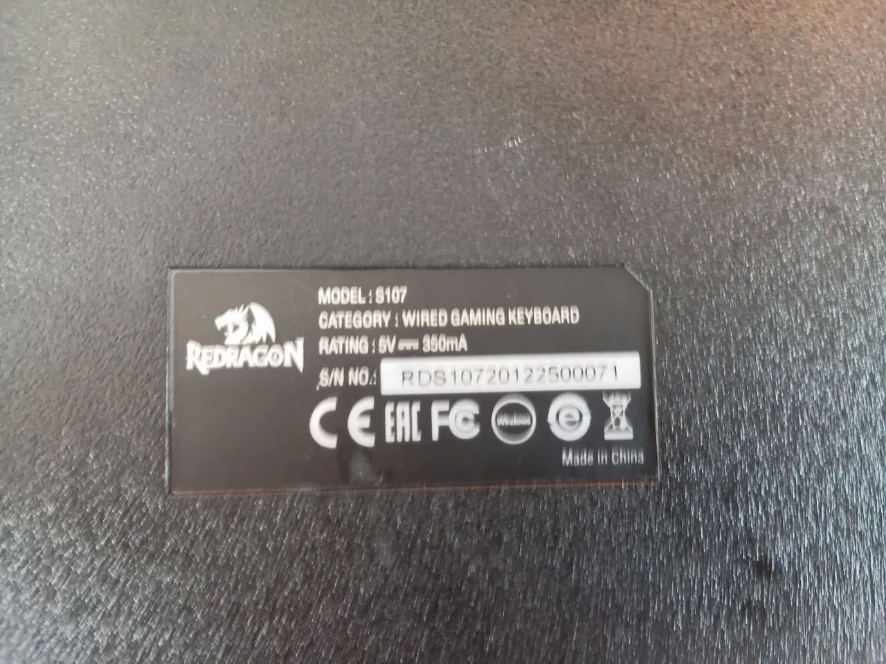Teclado gamer Redragon  - Foto 5