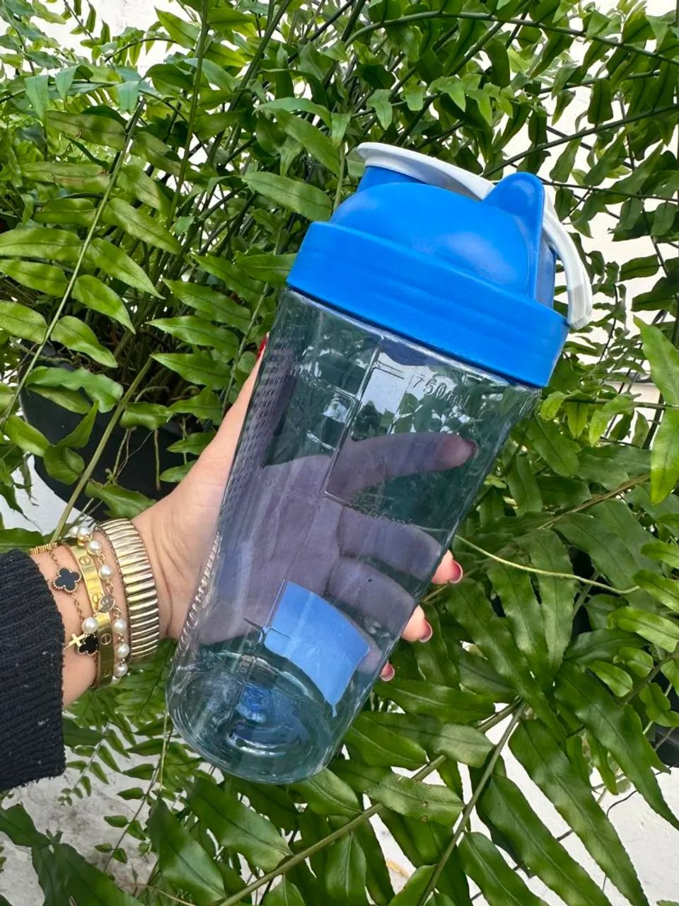 Coqueteleira 820ml azul 