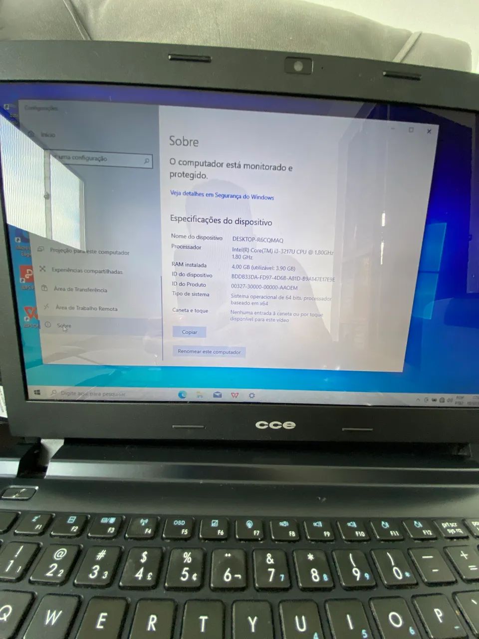Notebook CCE Win Core i3 4GB RAM  - Foto 4