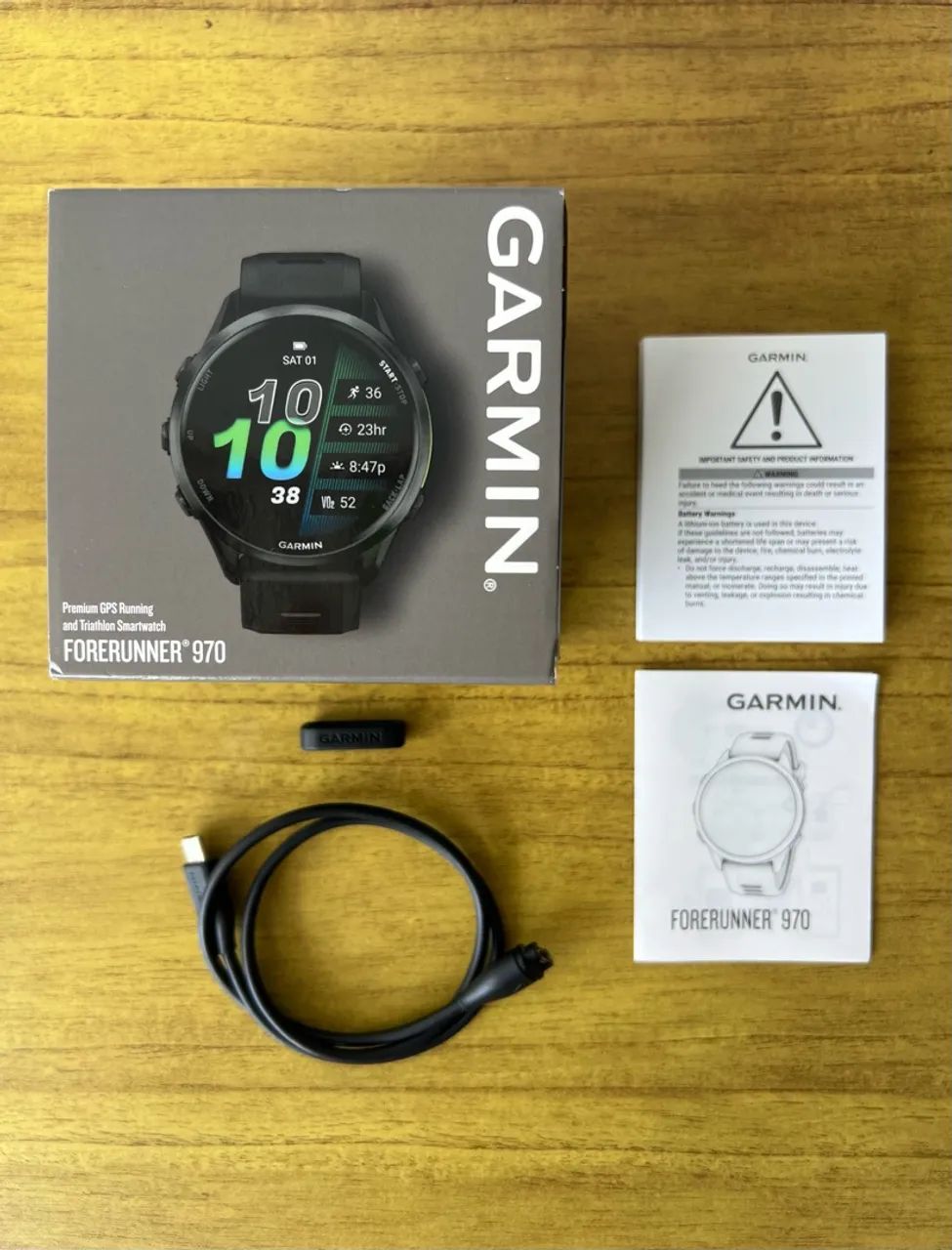 GARMIN FORERUNNER 970 NA GARANTIA! - Foto 5