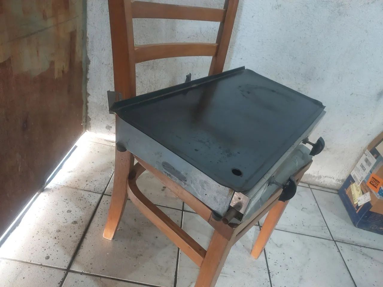 Chapa a gás pequena  - Foto 2