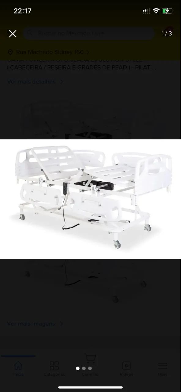 vendo cama hospitalar