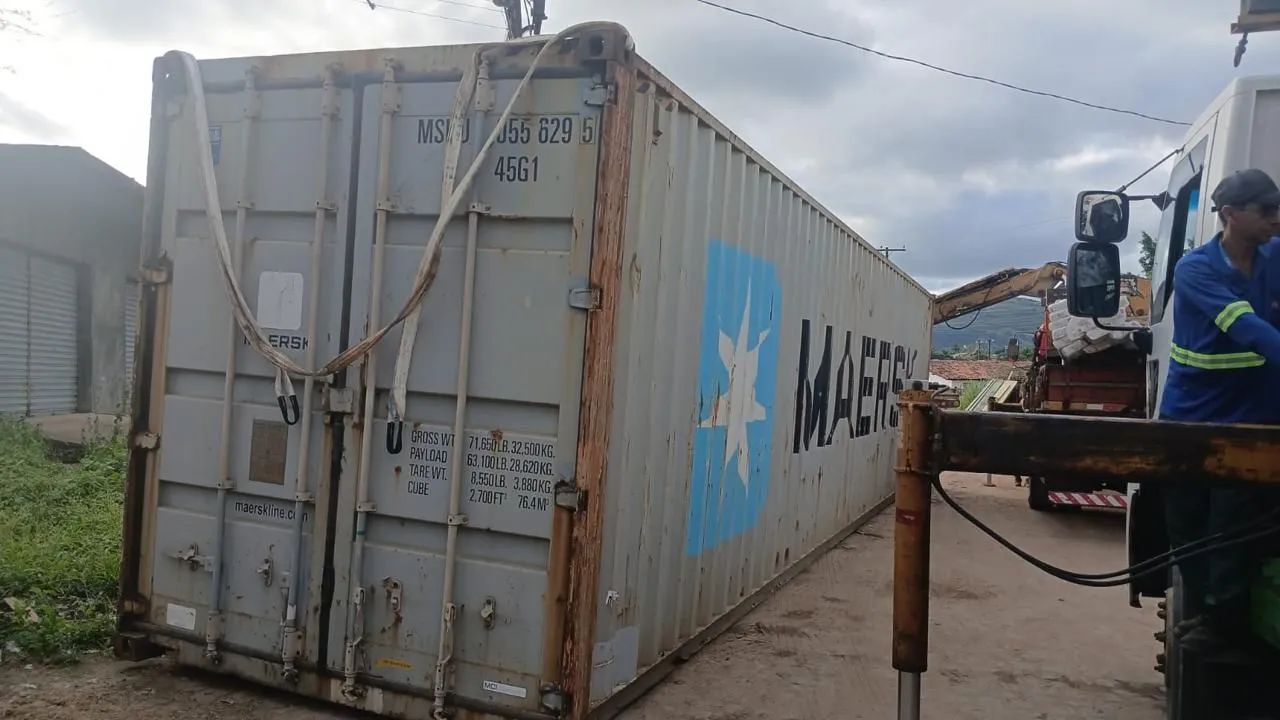 Container Marítimo BRUTO a venda - Pronta entrega, faça seu orçamento  - Foto 4