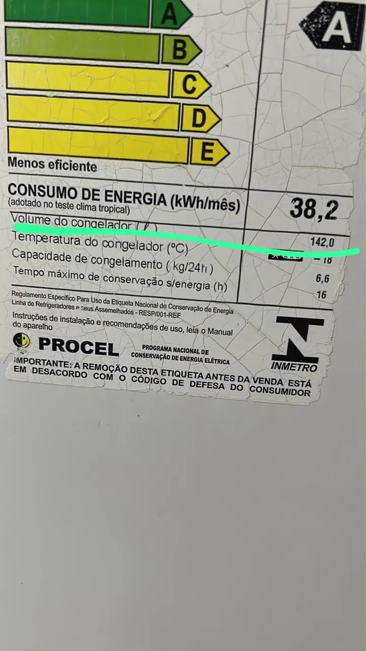 FREZZER CONSUL - Geladeiras e Freezers - Samambaia Sul (Samambaia