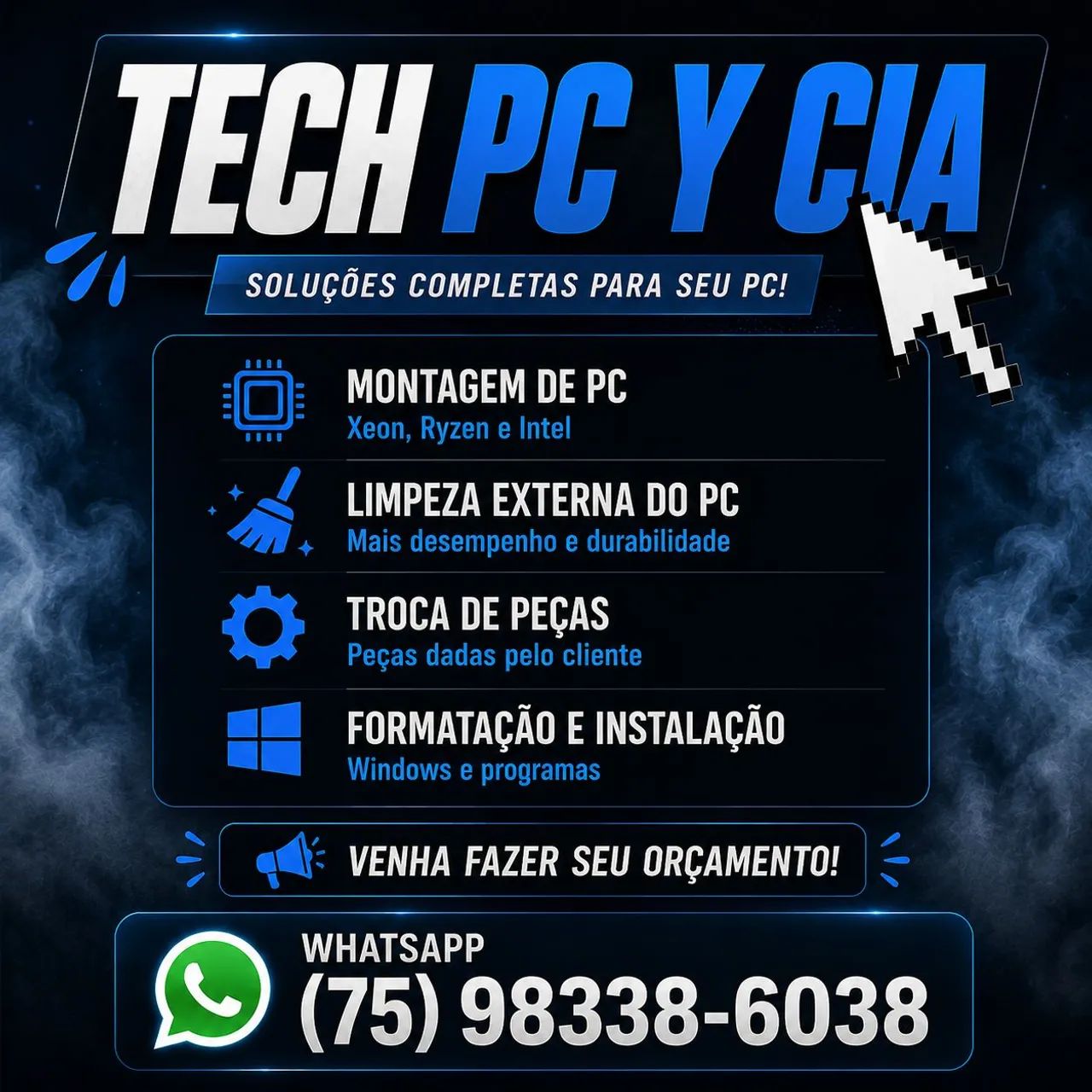 Montagem de computadores e cia