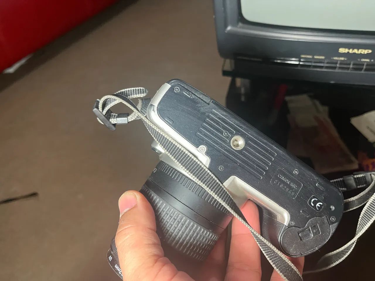 Camera Canon Eos 500n Com Lente 35-80mm - - Foto 4