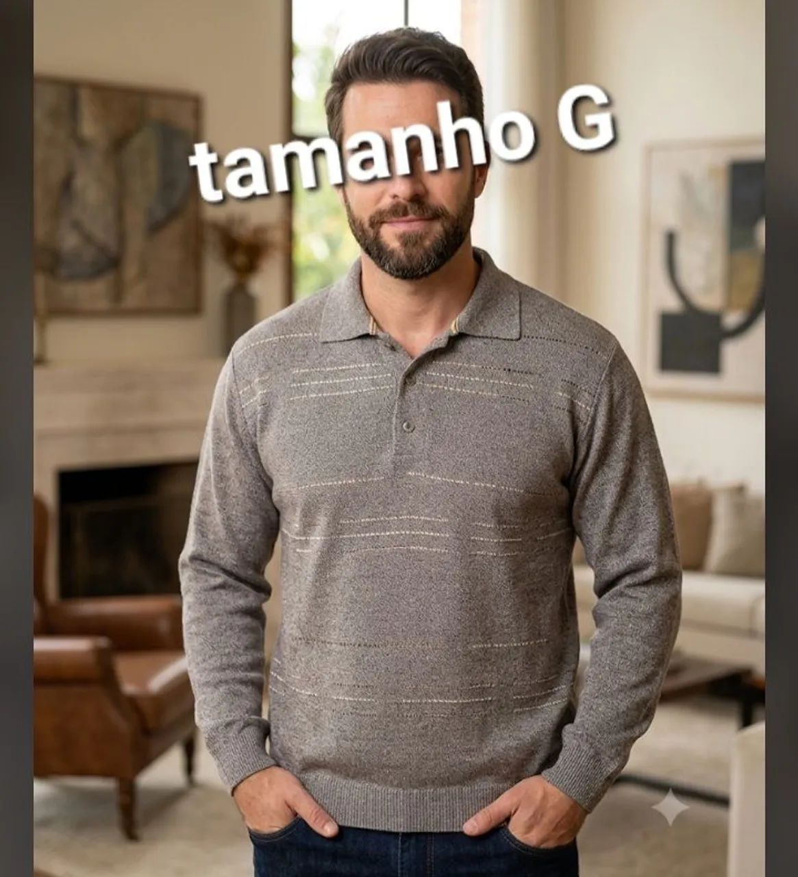 Camisa masculina 