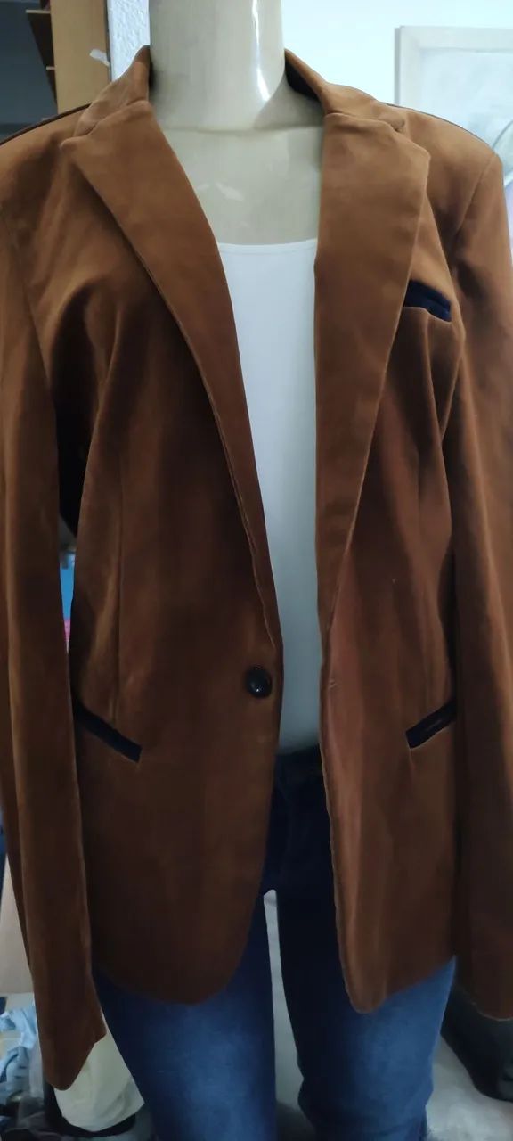 Blazer feminino veste o Tam 44 - Foto 2