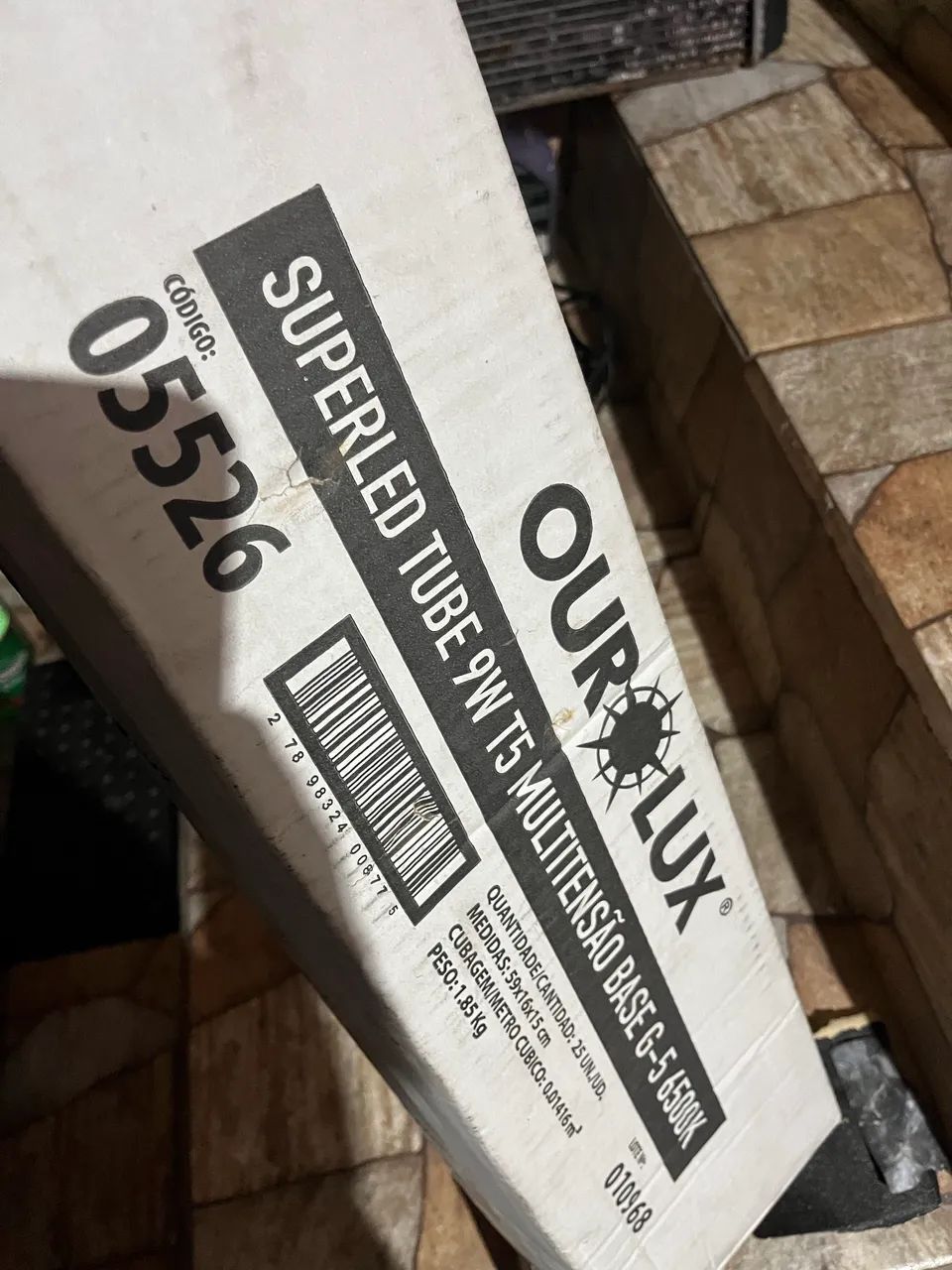 Caixa lâmpadas T5 Led 9w Ourolux - Foto 2