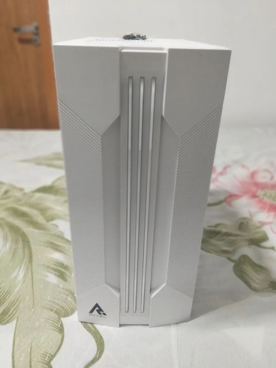 Gabinete Gamer Branco Ryvel Infinity Mid Tower ATX M-ATX ITX USB 3.0