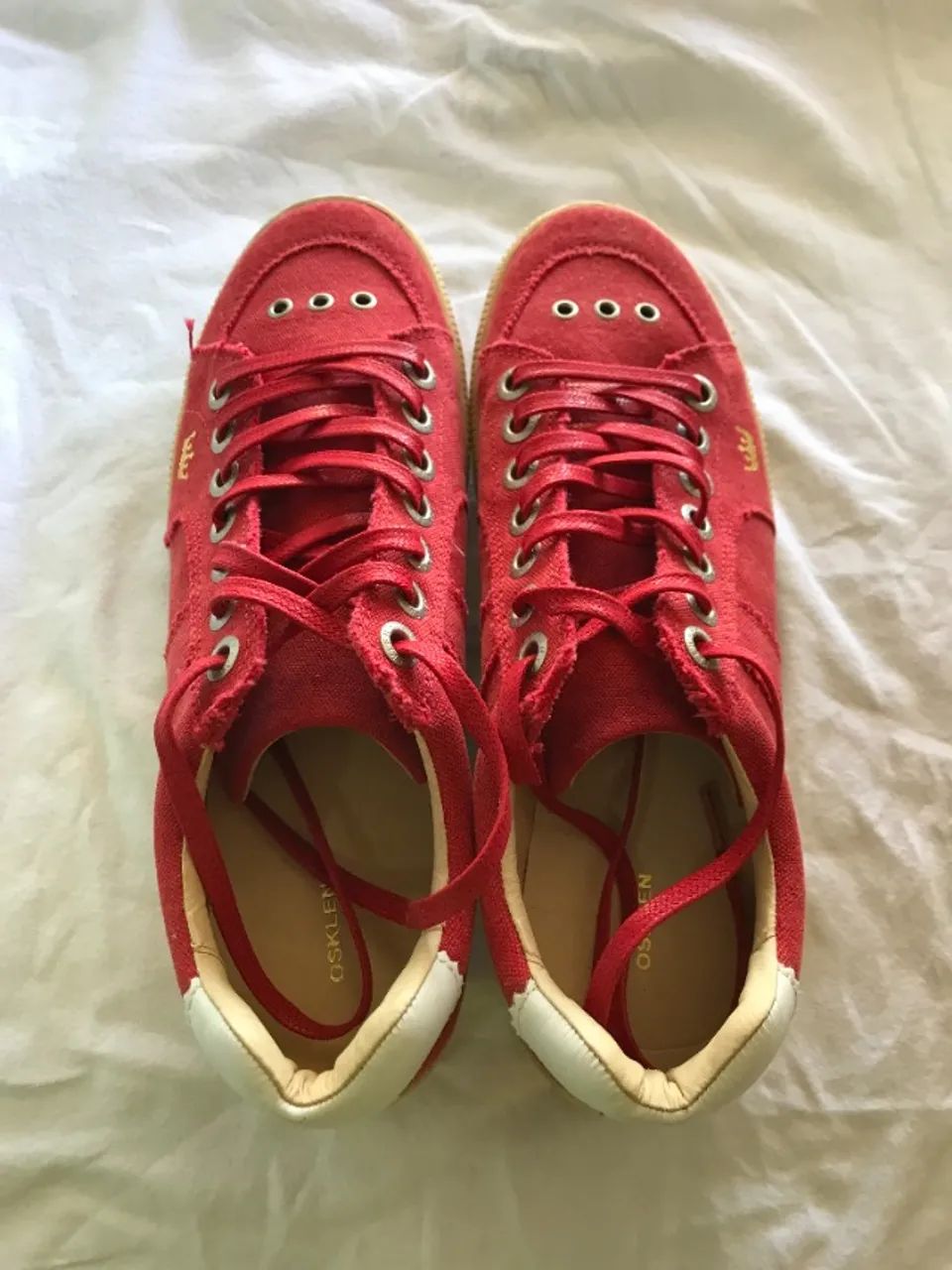 Tênis Osklen Original Vermelho - Foto 4