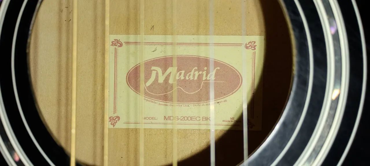 Violão elétrico Madrid. - Foto 5