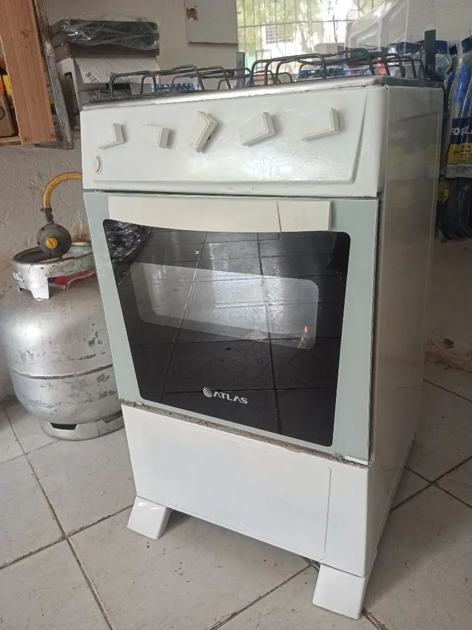 Fogão Atlas Funcionando Ótimo 