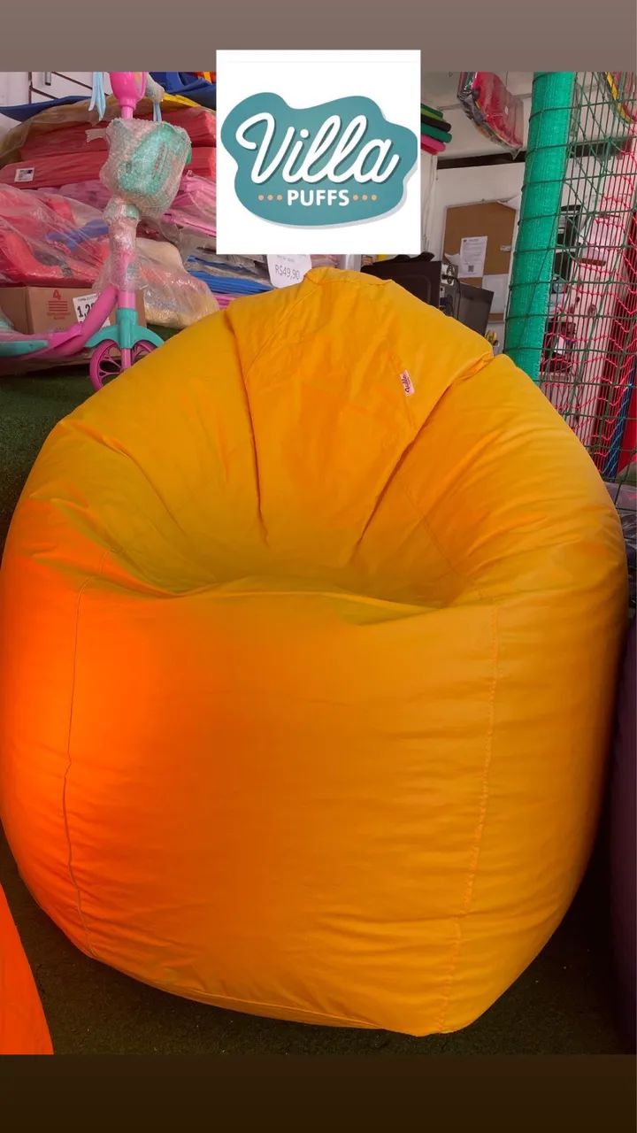 Puff pera com enchimento  - Foto 4