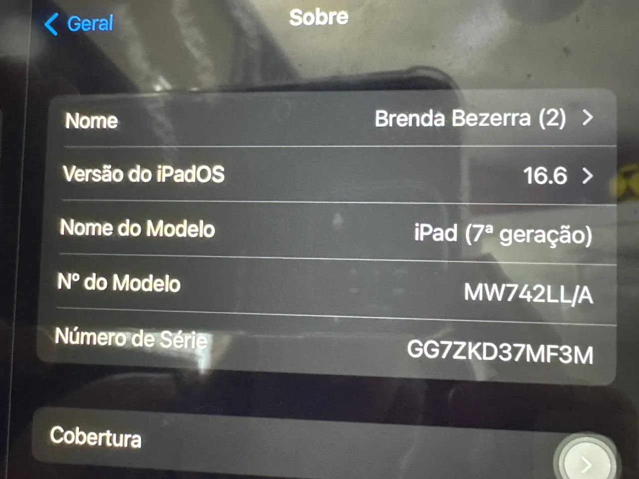 IPAD 7 - 128GB (sem marcas de uso) - Foto 3