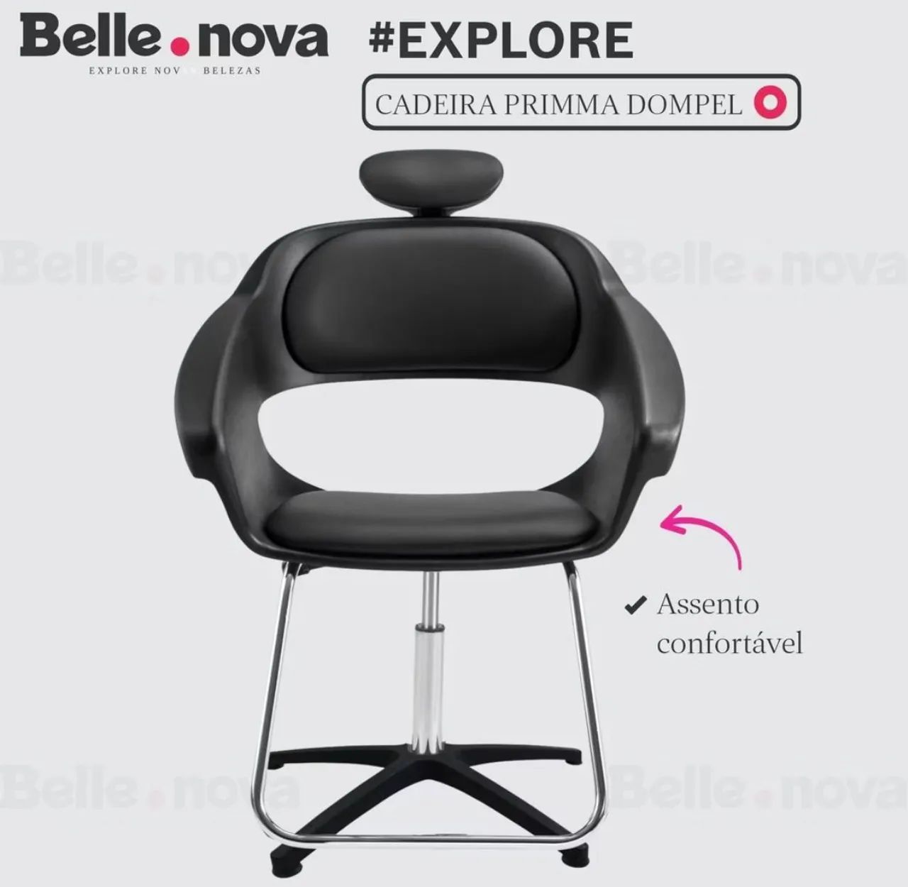 Vendo cadeira de salão muito nova 