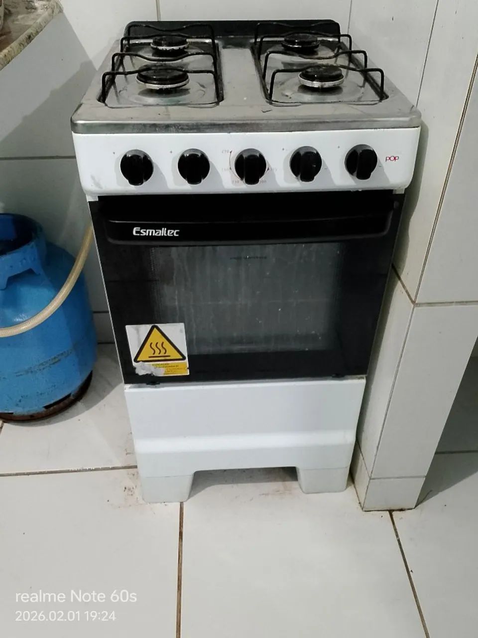 Fogão esmaltec branco  - Foto 2