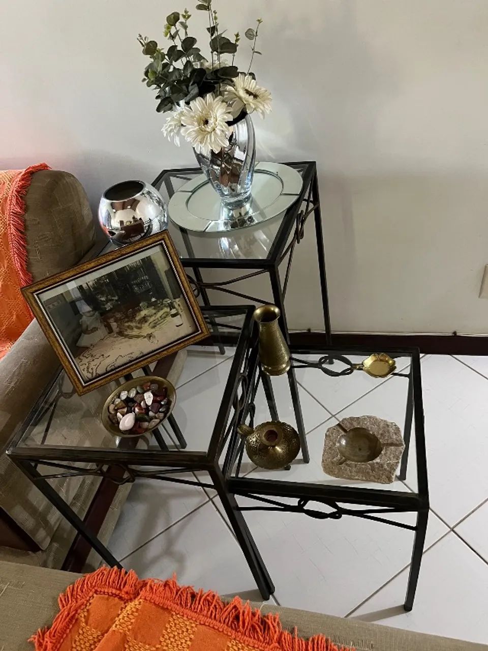 Conjunto de 3 mesinhas - Foto 2