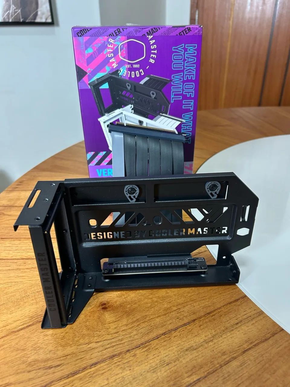 Suporte placa de vídeo vertical cooler master - Foto 3