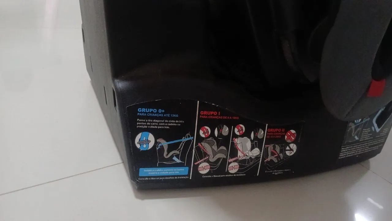 CADEIRINHA PARA CARRO BURIGOTTO - Foto 3