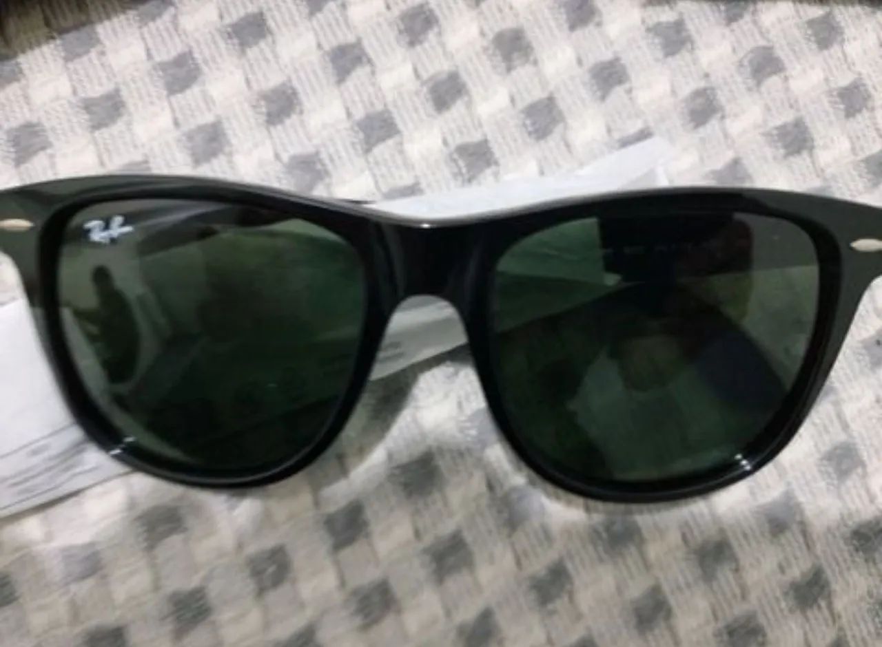 Óculos Ray-Ban Wayfarer ORB2140 Preto - size 54 - Foto 3