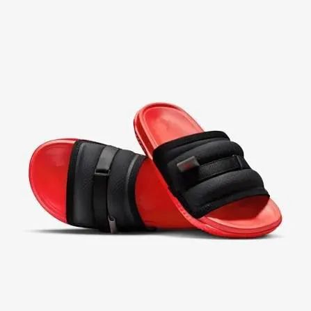 Chinelo Jordan Super Play Red Black