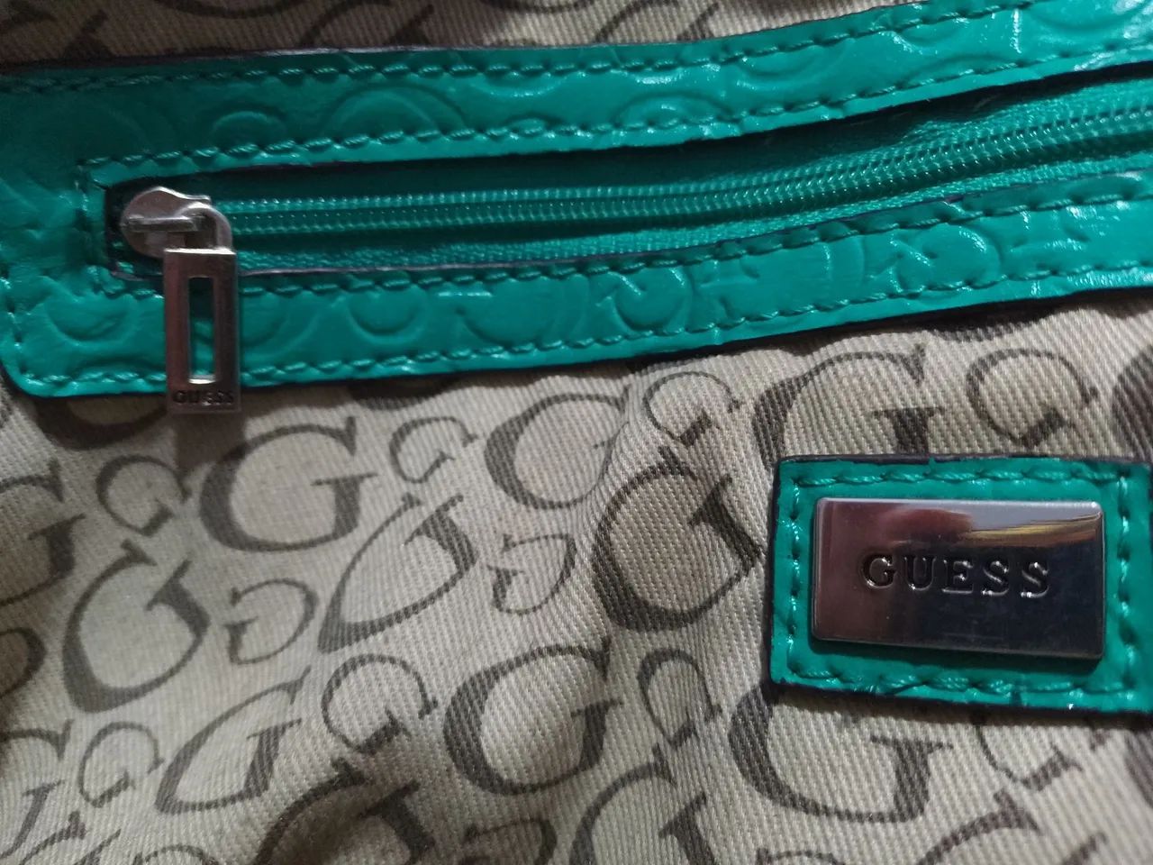 Bolsa guess verde original  - Foto 4