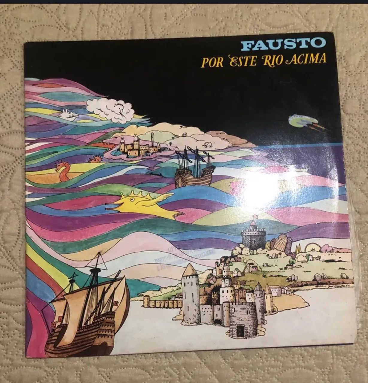 Vinil mídia dupla Fausto rio acima