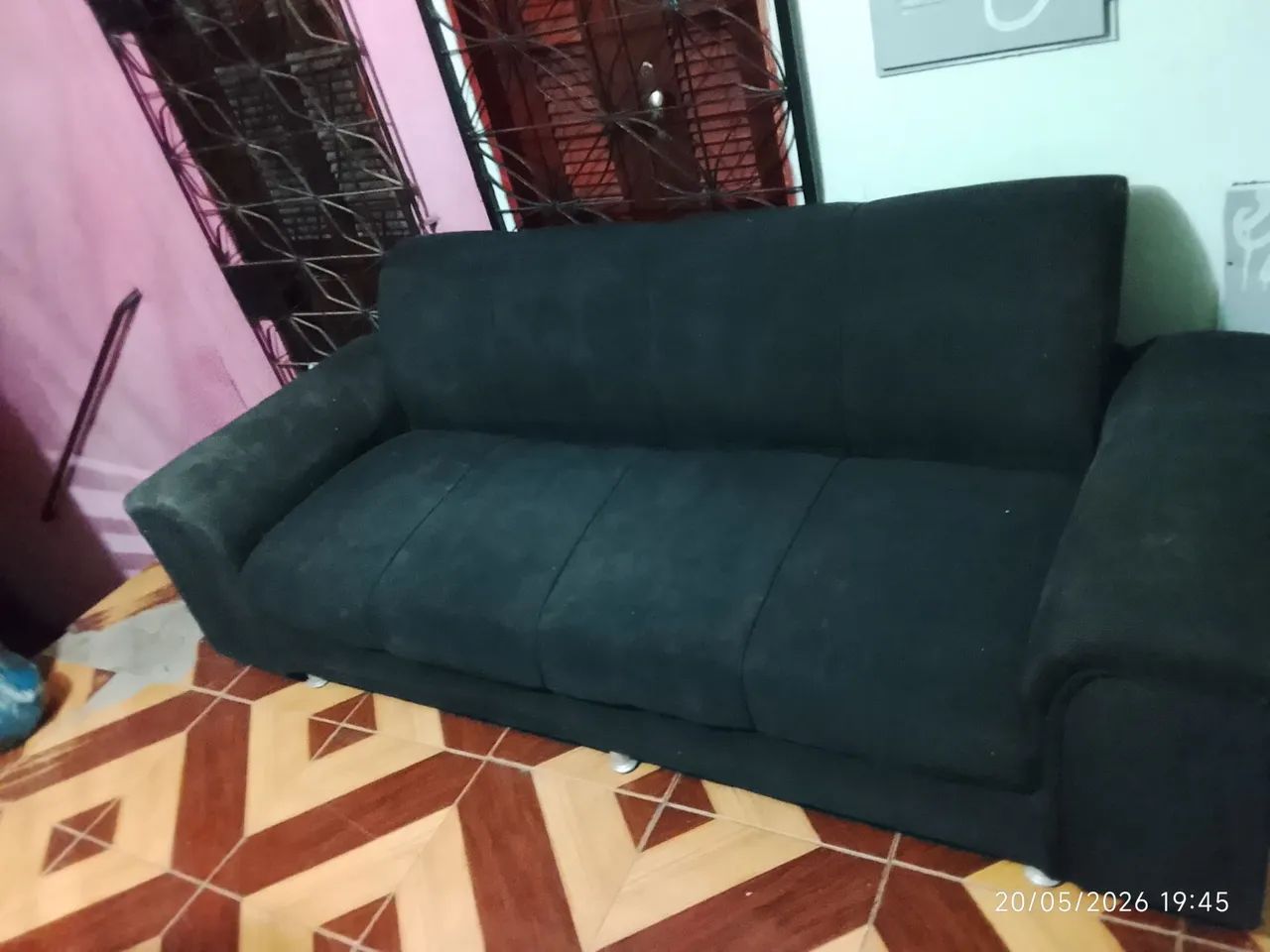 Large 4-Seat Navy Blue Sofa467353972224174084