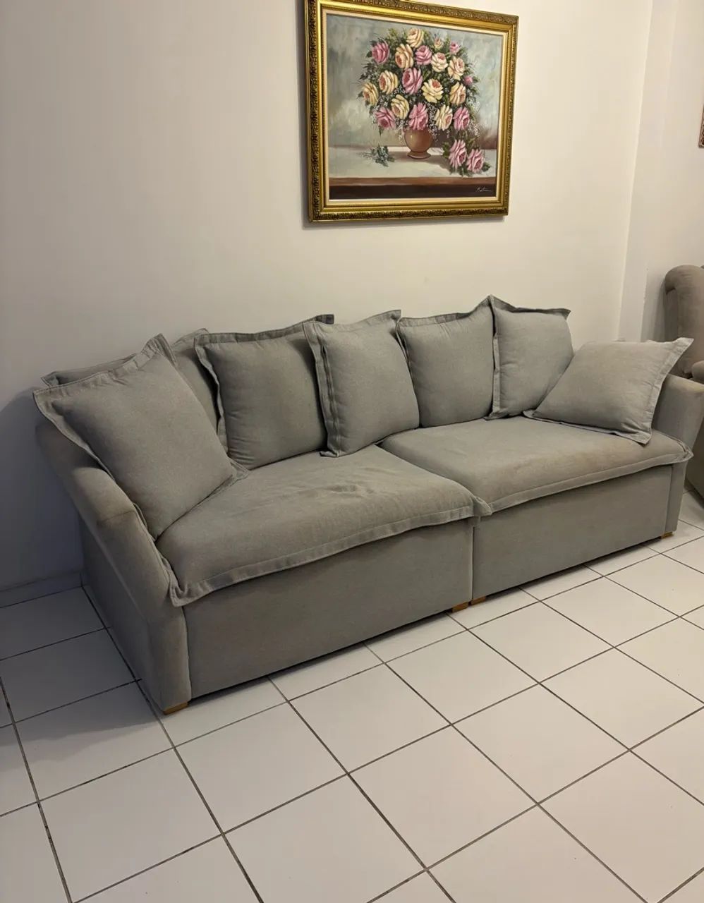 Sofá 4 lugares (Casa Guido) - Foto 3