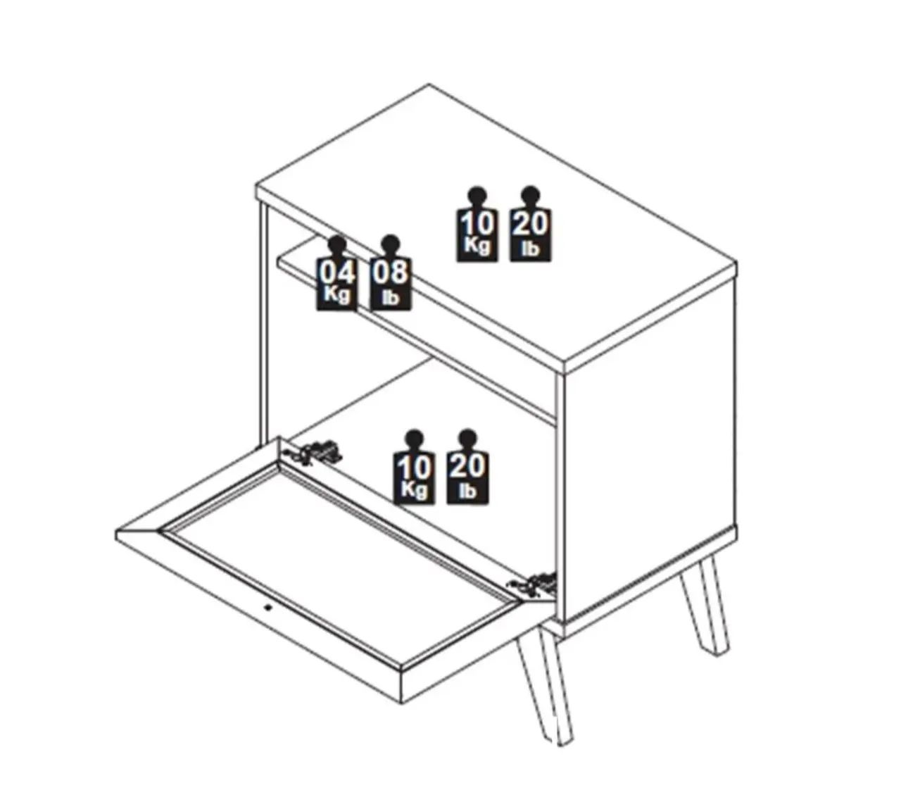 Bedside table created64985858825730121