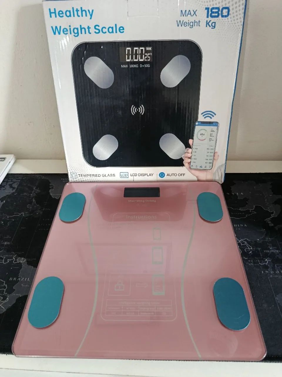 Balança digital para peso corporal de até 180Kg / OFERTA IMPERDÍVEL 