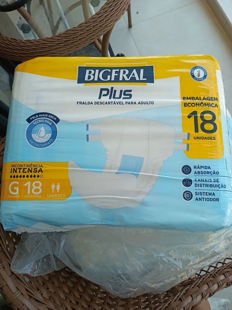 Fralda Geriátrica Bigfral