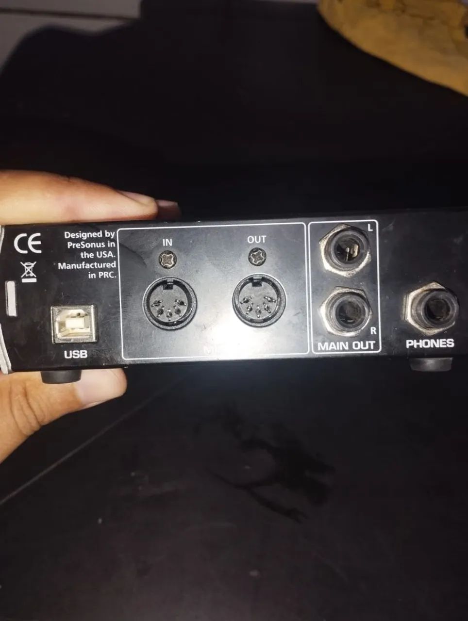 Interface de áudio Presonus  - Foto 4