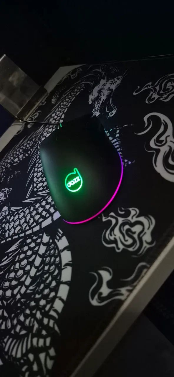 TECLADO MECÂNICO E MOUSE GAMER - Foto 3