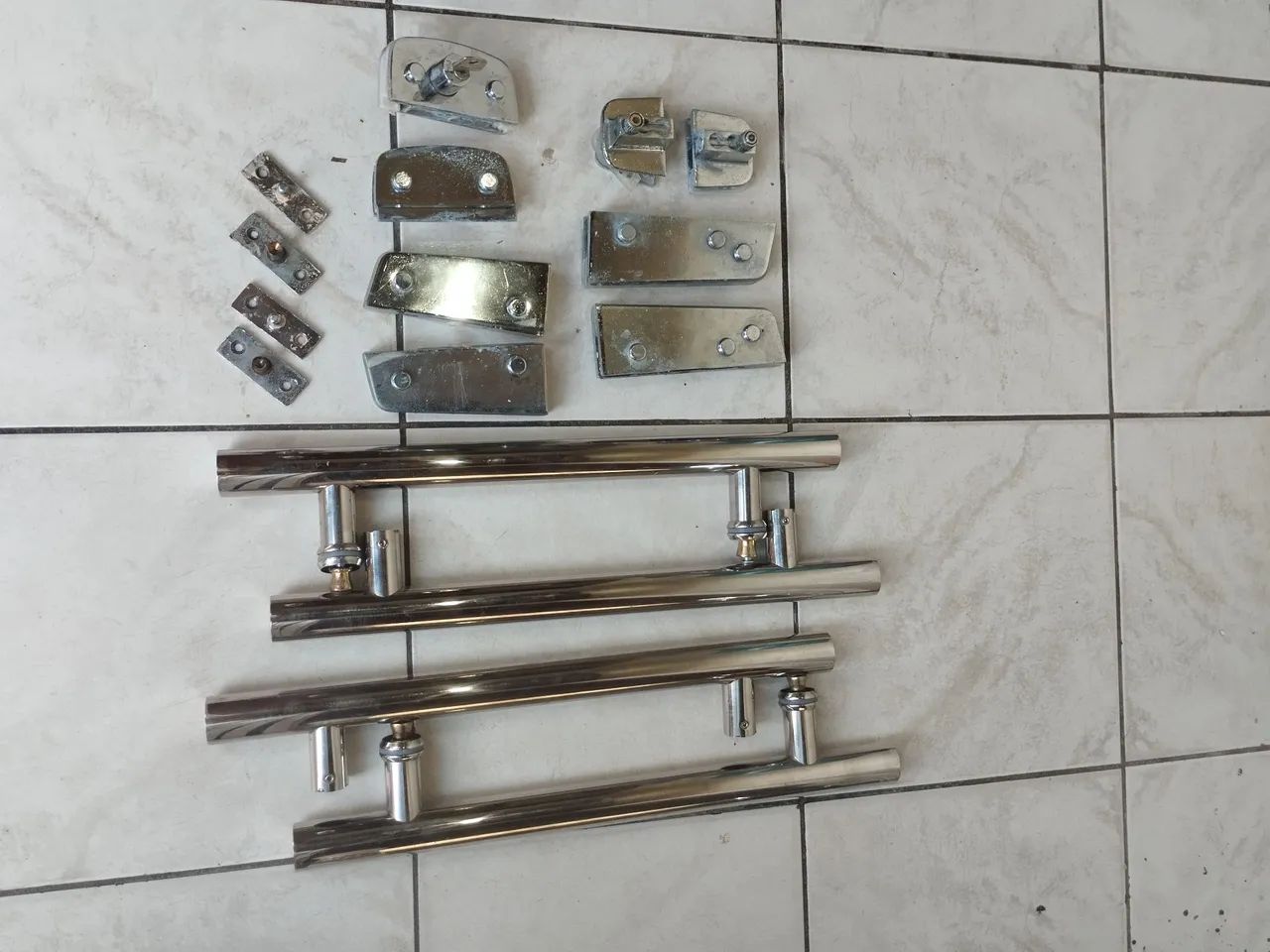 Kit de instalação de porta de vidro