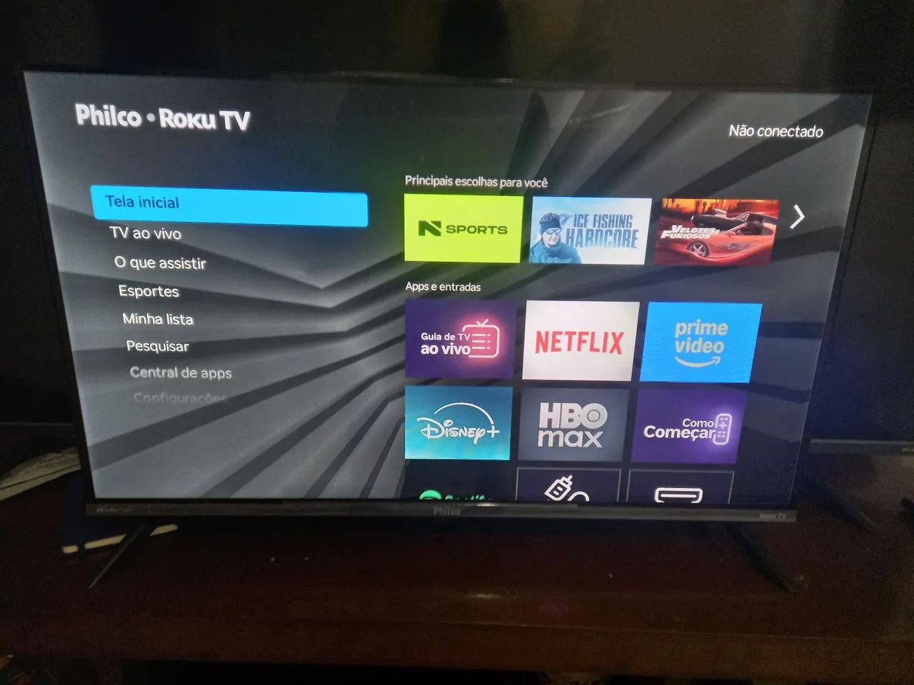 TV 32 polegadas philco smart tv