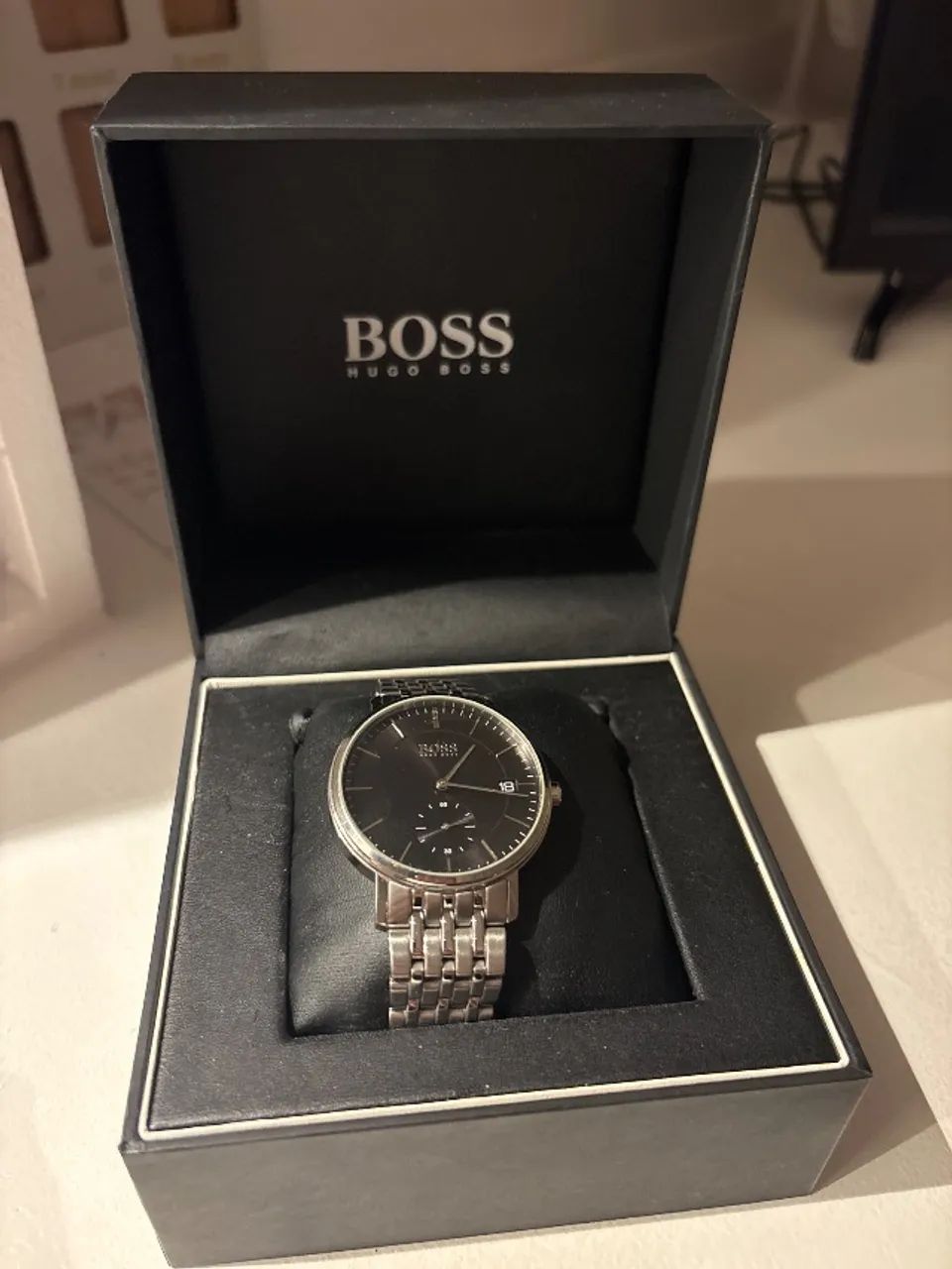 Hugo Boss 1513641 40mm Original - Impecável - Foto 4