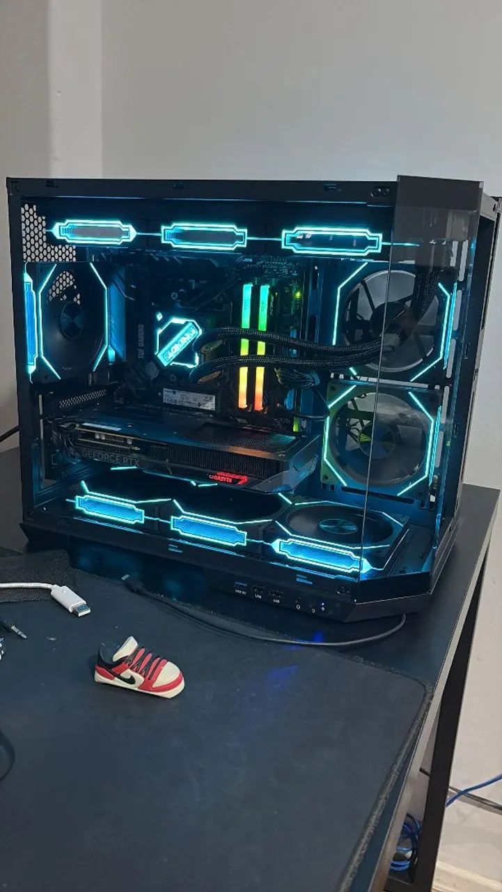 KIT 6x Fans Prism 4RS PRO Preto RGB - Performance + Setup Gamer Top ? - Foto 5
