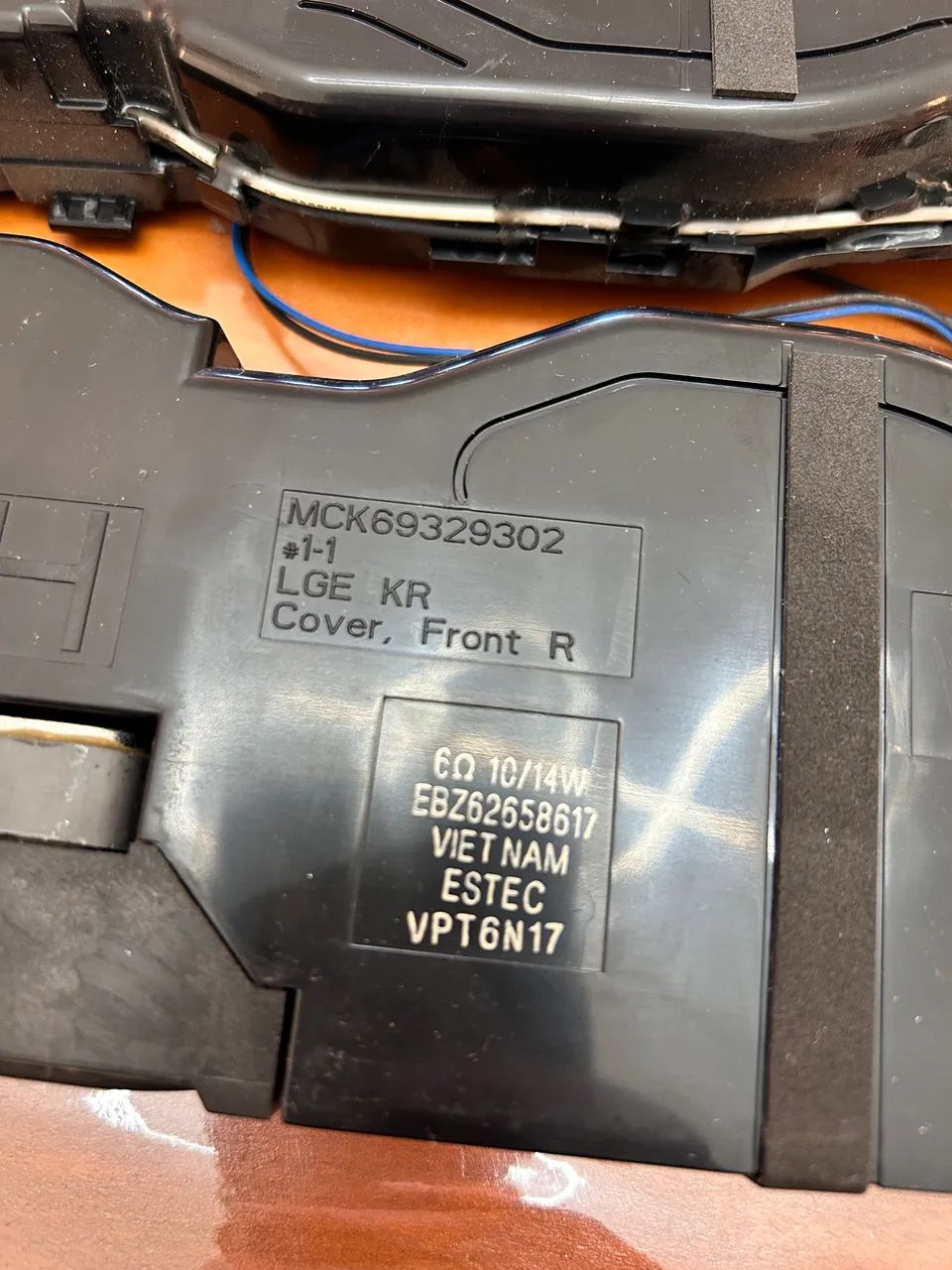 Par de Alto-Falantes TV LG 55UJ6585 - 6 Ohms 10/14W Original - Foto 2