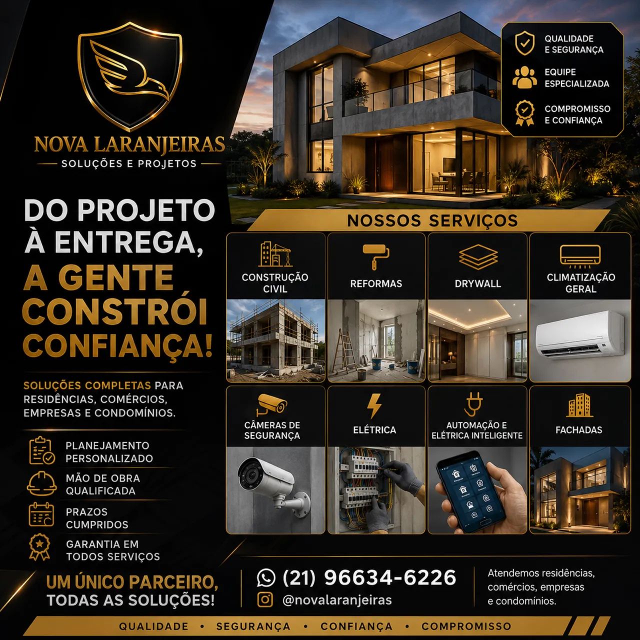 ? NOVA LARANJEIRAS - CONSTRUÇÃO E REFORMAS