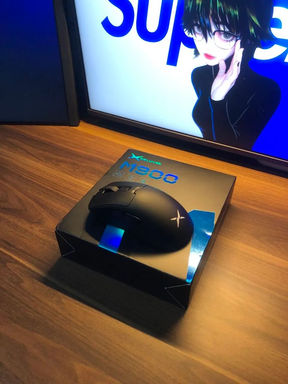 MOUSE DELUX M900 PRO ( LACRADO ) - Foto 3