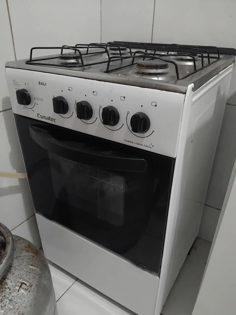 Fogão 4 bocas Sem Acendedor Automático!